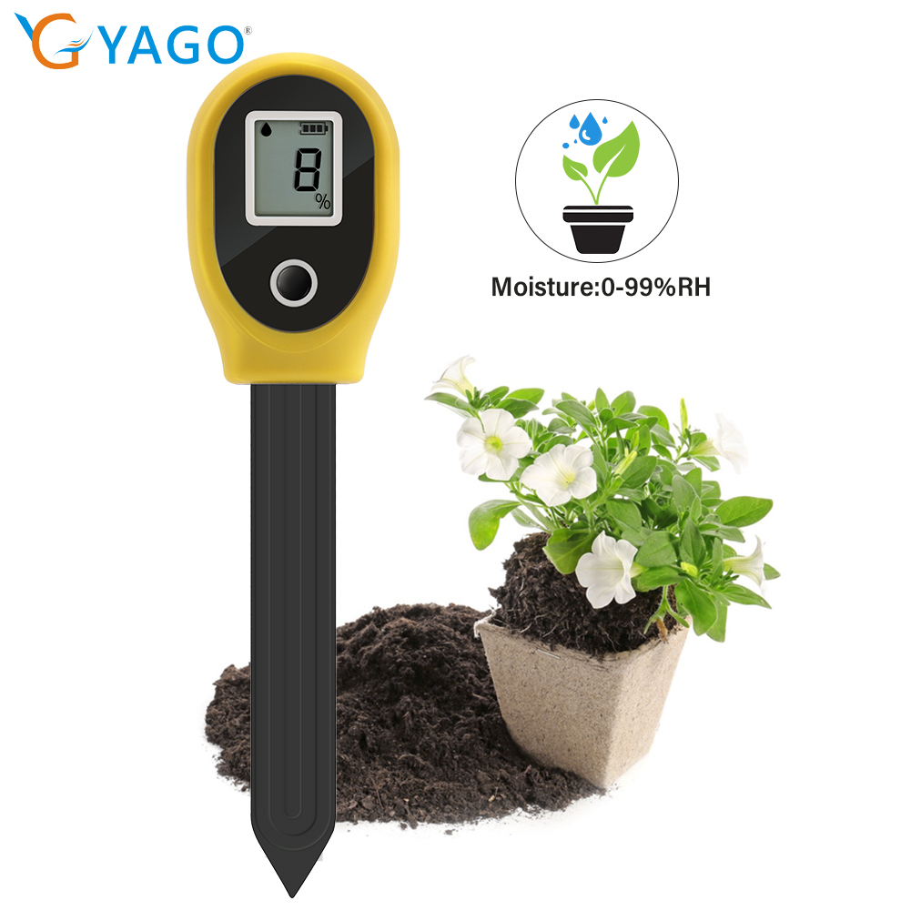 Ultra-Fast Backlit Soil pH & Moisture Tester – Accurate, Portable, For Home and Professional Gardeners